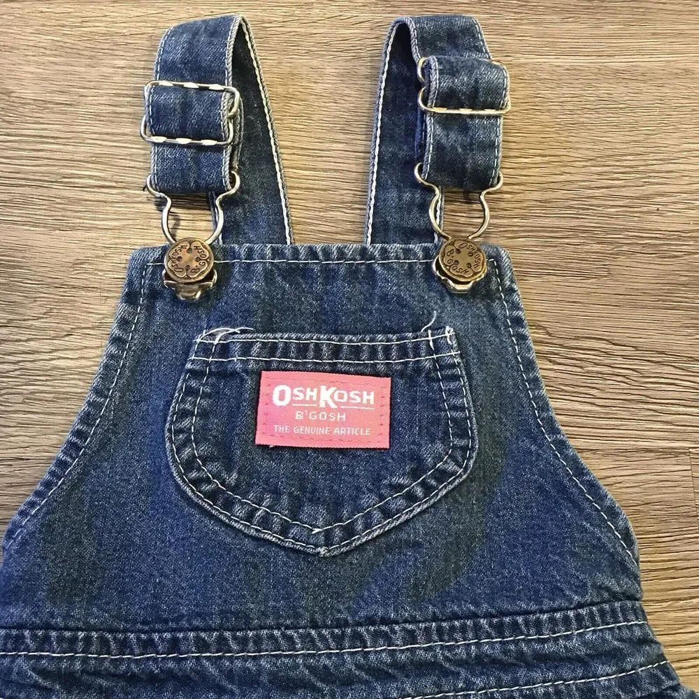 Oshkosh b'gosh Kids‎ 18 Months Vintage USA Jean Dress